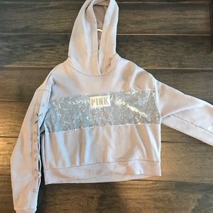 PiINK Cropped Hoodie